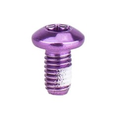 Perno Freno Disco Acero INOX M5x9mm Morado (1 Uni)