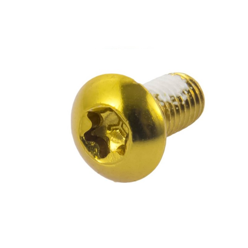 Perno Freno Disco Acero INOX M5x9mm Dorado (1 Uni) Perno Freno Disco Acero INOX M5x9mm Dorado (1 Uni)