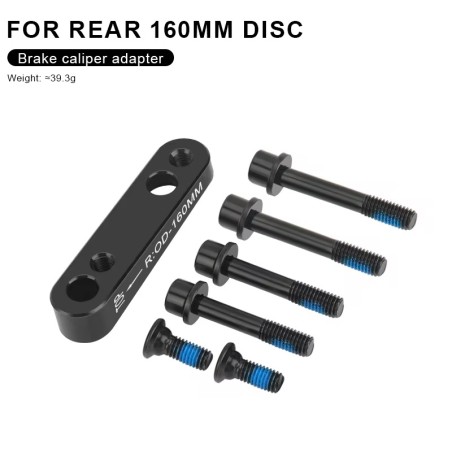 Adaptador Flat Mount 160mm Trasero RIDERACE