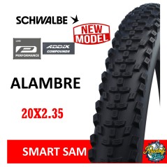 Neumatico Schwalbe SMART SAM ADDIX 20x2.35 Alambre