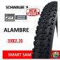 Neumatico Schwalbe SMART SAM ADDIX 20x2.35 Alambre Neumatico Schwalbe SMART SAM ADDIX 20x2.35 Alambre