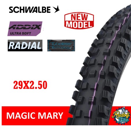 Neumático Schwalbe MAGIC MARY Gravity Pro Radial ADDIX Ultra Soft 29x2.5"