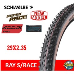 Neumático Schwalbe RACING RAY S/Race ADDIX Speed Tran-Skin 29x2.35