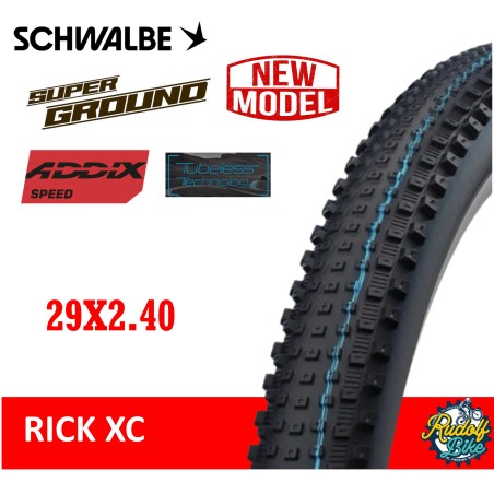 Neumático Schwalbe RICK XC PRO S/Ground ADDIX Speedgrip 29x2.40