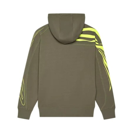 Polerón FOX CANGURO ELEVATED OVERSIZED Verde