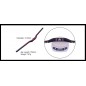 Manubrio Carbono TRIFOX RHB300 31.8x740 R18 RED Manubrio Carbono TRIFOX RHB300 31.8x740 R18 RED