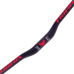 Manubrio Carbono TRIFOX RHB300 31.8x740 R18 RED