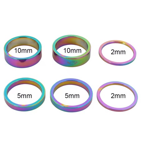 Espaciadores de direccion Tornasol 6PCS