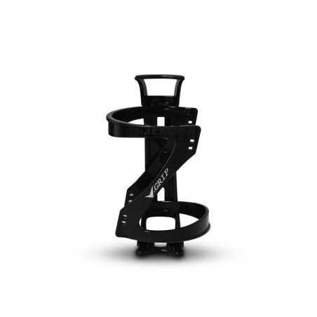 Porta Botella V-Grip Plastico Negro