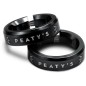 Anillos de bloqueo Puños PEATYS MONARCH NEGRO