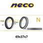 Rodamiento Neco N (49x37x7) Rodamiento Neco N (49x37x7)