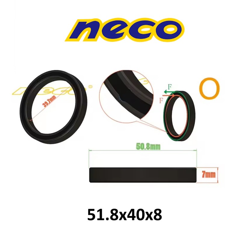 Rodamiento Neco O (50.8x39.7x7) Rodamiento Neco O (50.8x39.7x7)