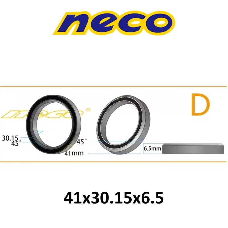 Rodamiento Neco D (41x30.15x6.5) Rodamiento Neco D (41x30.15x6.5)