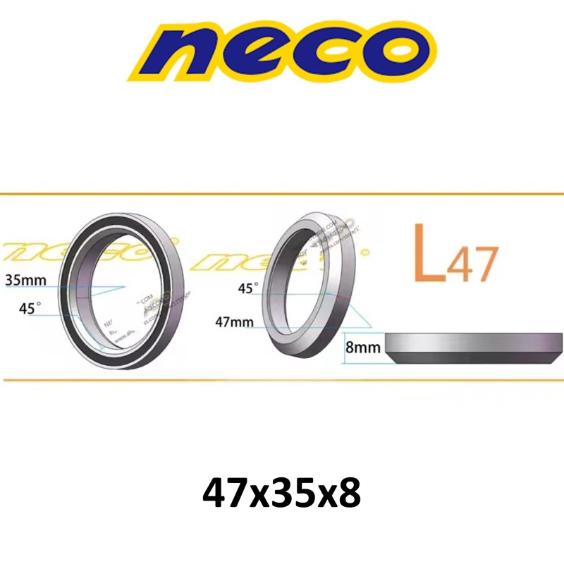 Rodamiento Neco L47 (47x35x8) Rodamiento Neco L47 (47x35x8)