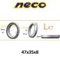 Rodamiento Neco L47 (47x35x8) Rodamiento Neco L47 (47x35x8)