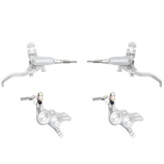 Juego de frenos Hope EVO GR4 Plata/Plata