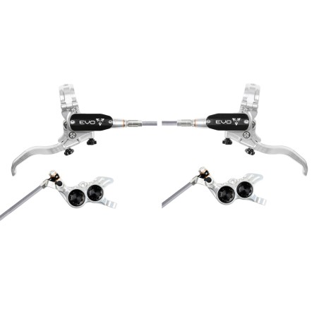 Juego de frenos Hope EVO GR4 Plata/Negro