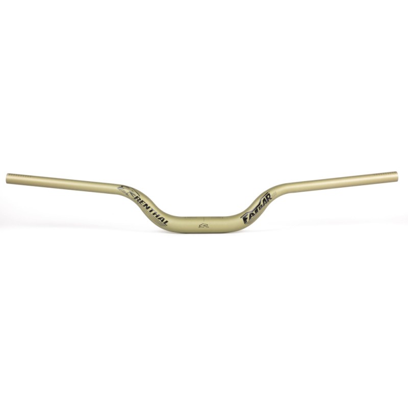 Manubrio Renthal Fatbar 35 V3 820x35mm Rise 50mm Gold Manubrio Renthal Fatbar 35 V3 820x35mm Rise 50mm Gold