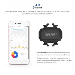 Sensor de Cadencia IGS ANT+ Bluetooth C61