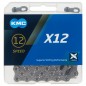 Cadena KMC X12 12V SILVER/SILVER 126L