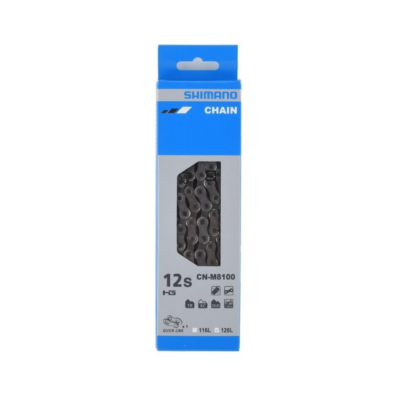 Cadena Shimano XT CN-M8100 12V 126 Links