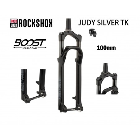 Horquilla Rock Shock Judy Silver TK 29” 100 Mm Remoto BOOST