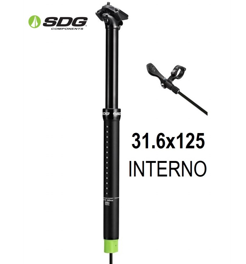 DROPPER SDG TELLIS 31.6X125mm Interno