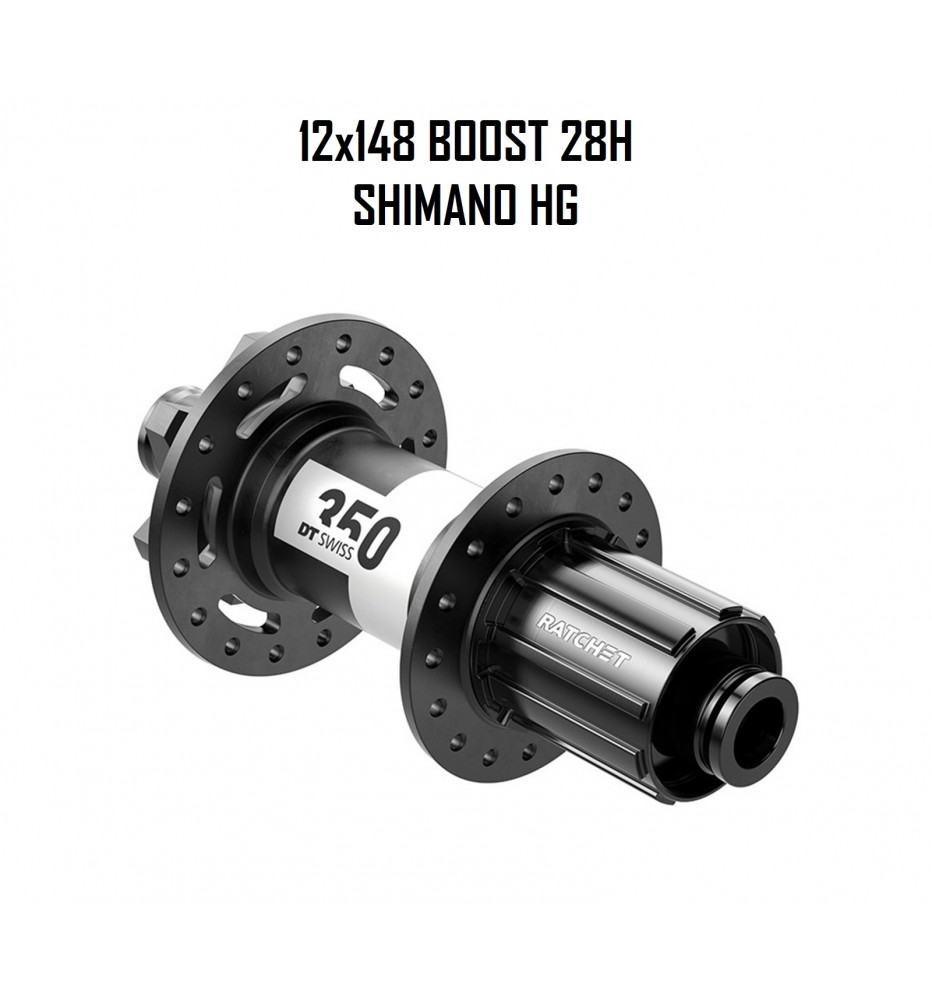 Maza Trasera DT SWISS 350 12x148 Boost 28H HG T-J 6P