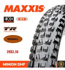 Neumático Maxxis MINION DHF EXO/TR/TANWALL 29x2.50