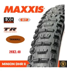 Neumático Maxxis MINION DHR II EXO/TR/TANWALL 29x2.40